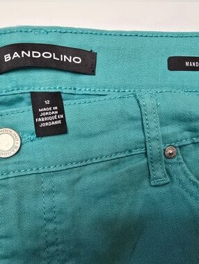 Bandolino Teal Capris